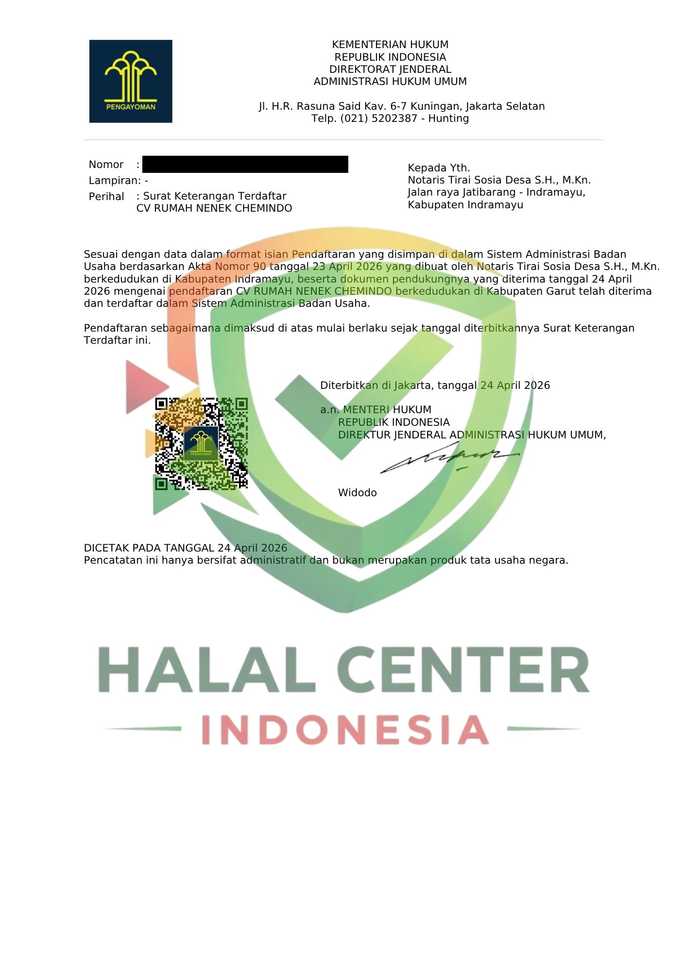 CV Rumah Nenek Chemical