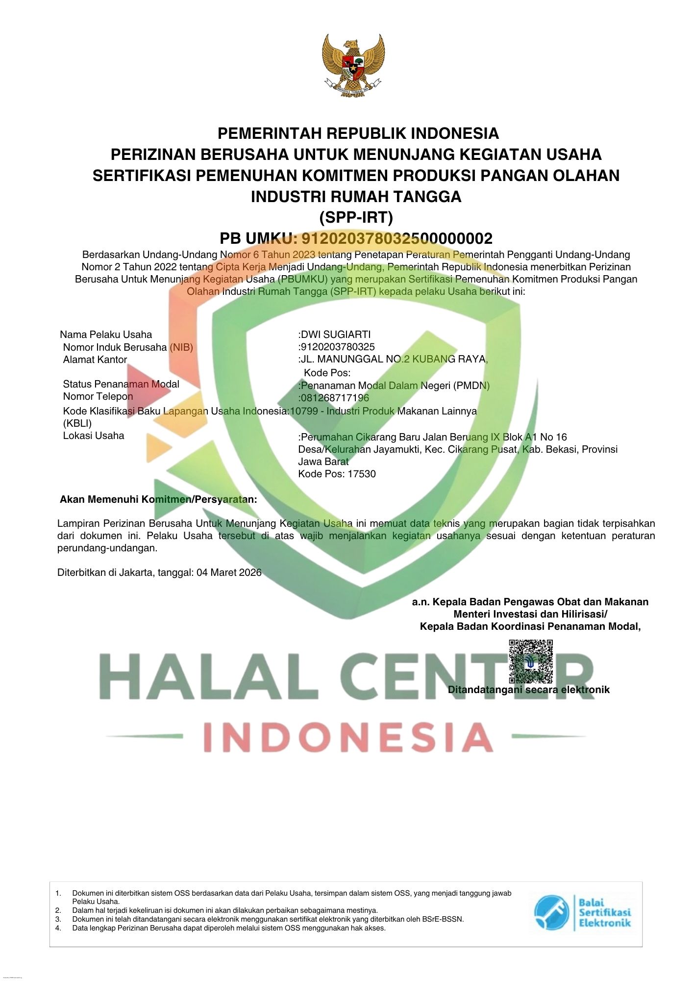 Pempek Raiqa (PIRT)