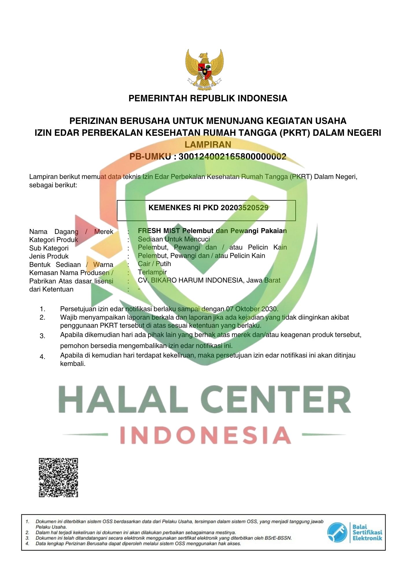 CV Bikaro Harum Indonesia