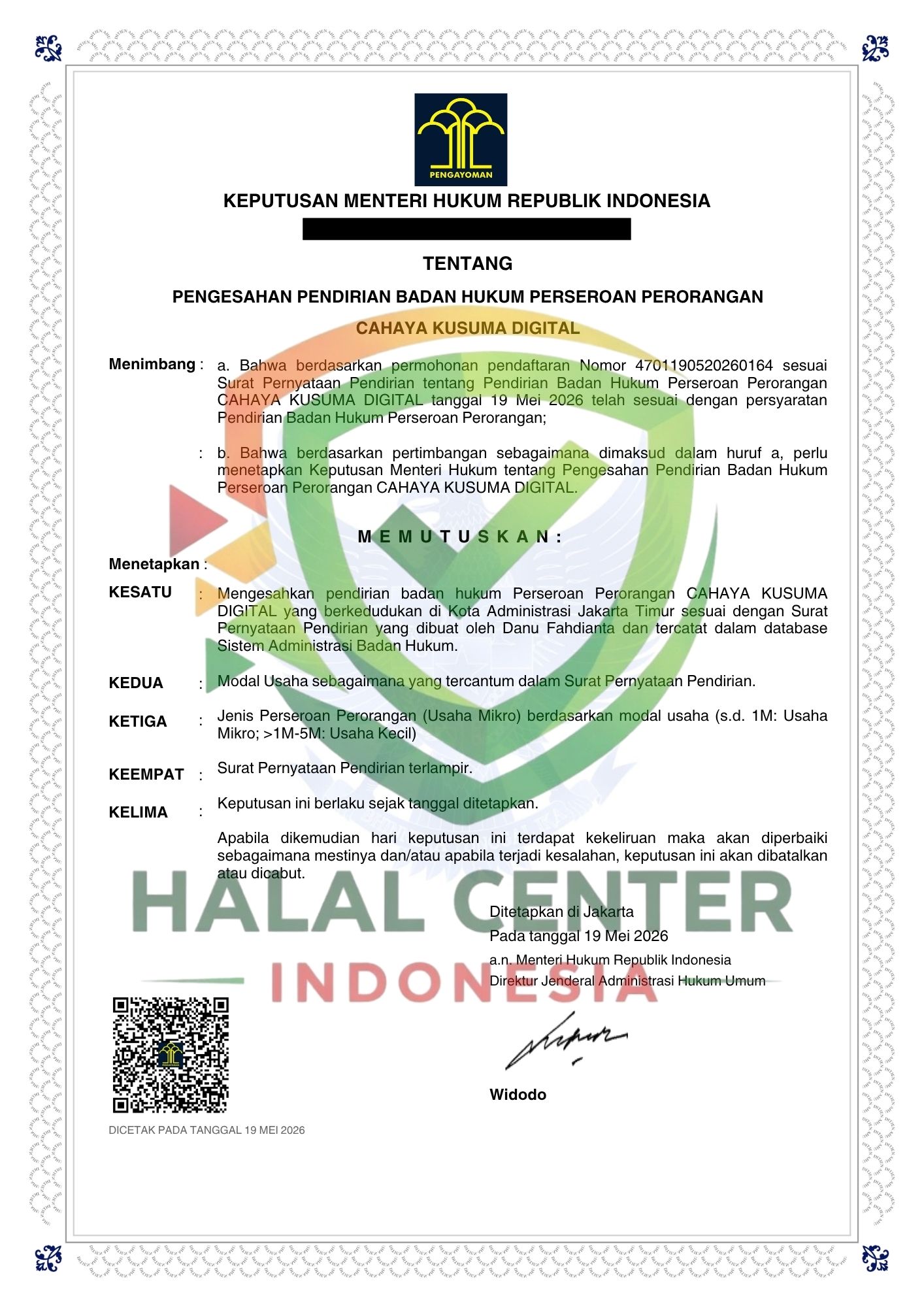 PT Cahaya Kusuma Digital