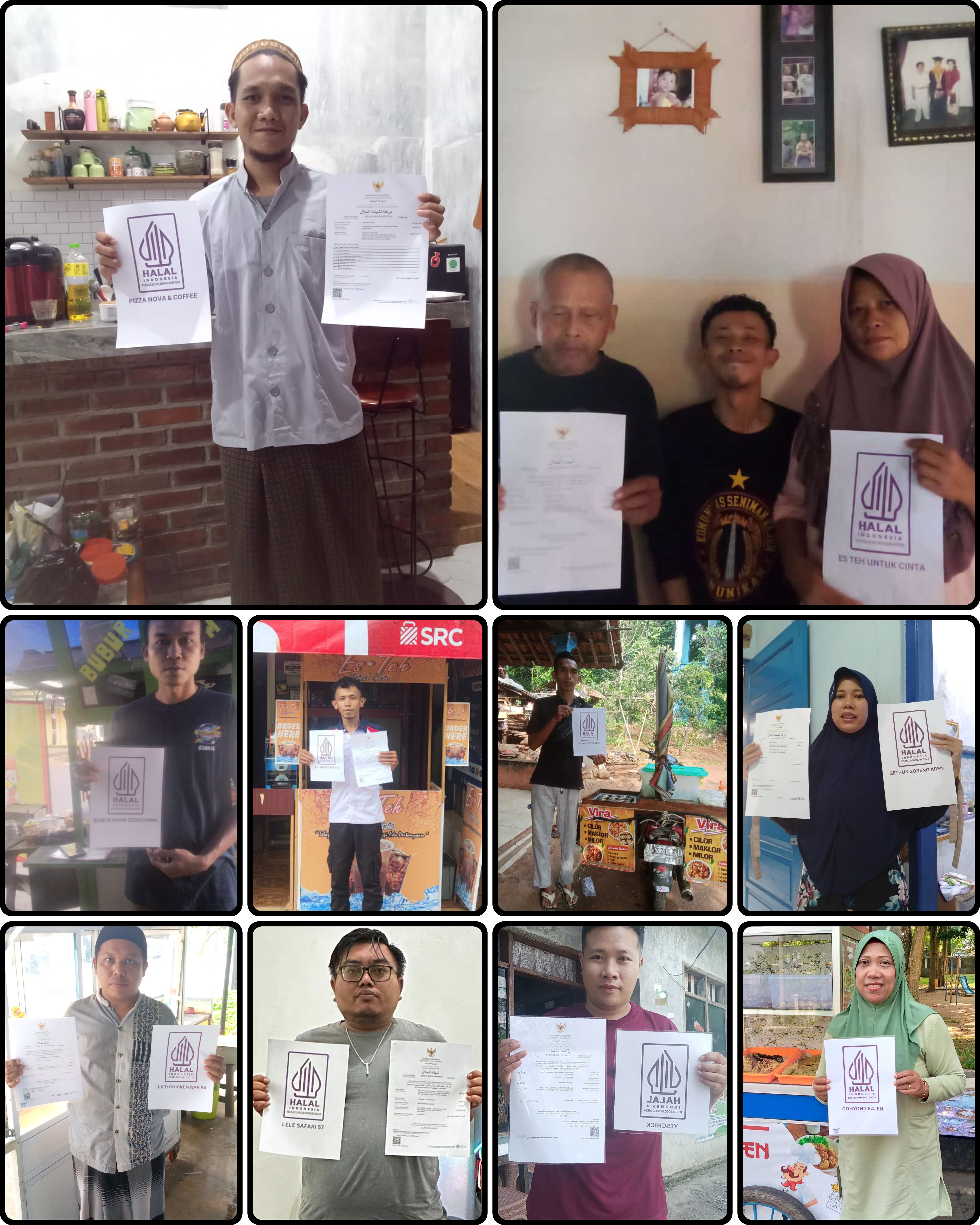 Penerimaan Sertifikat Halal oleh UMKM