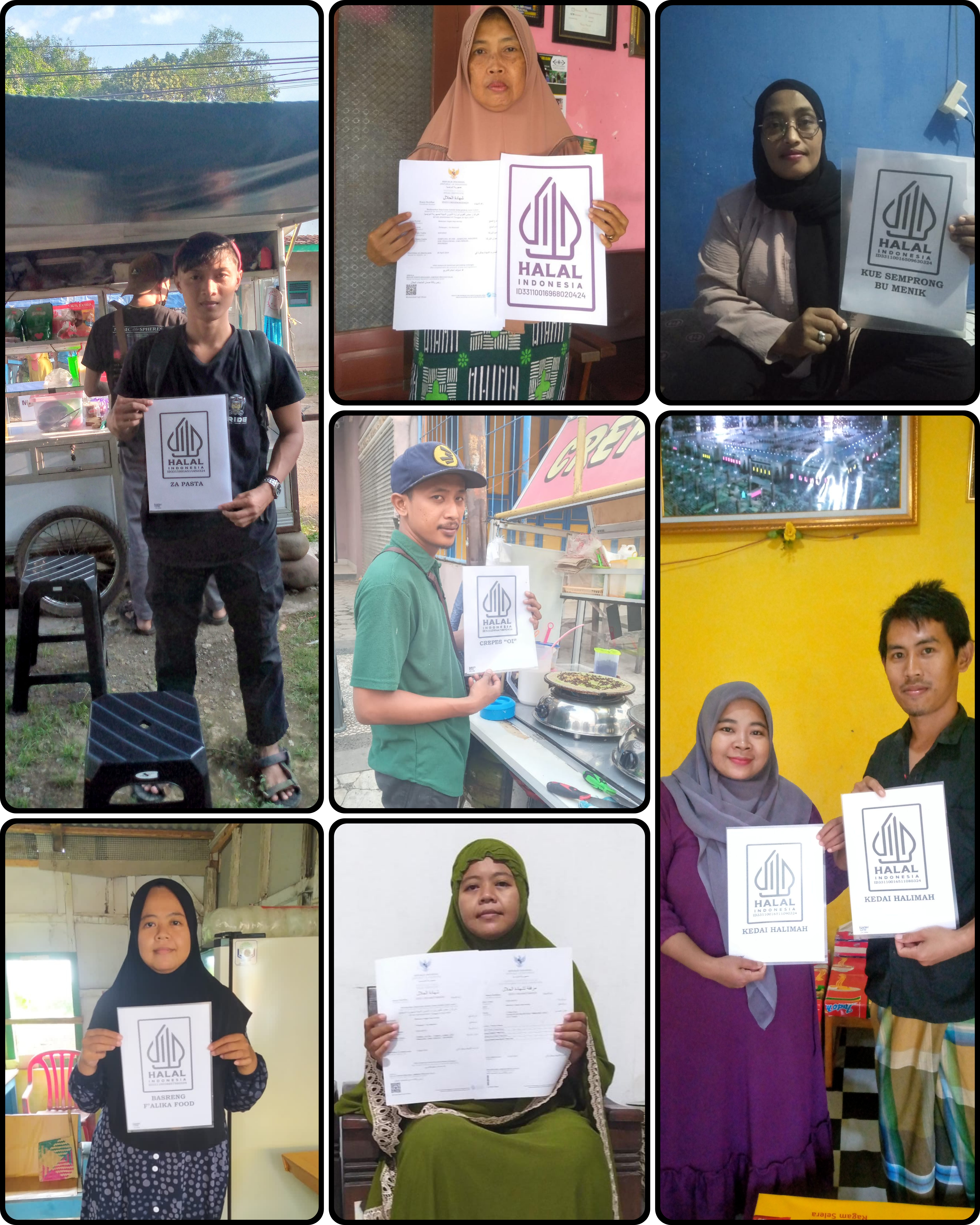 Pelaku Usaha UMKM Bersertifikat Halal