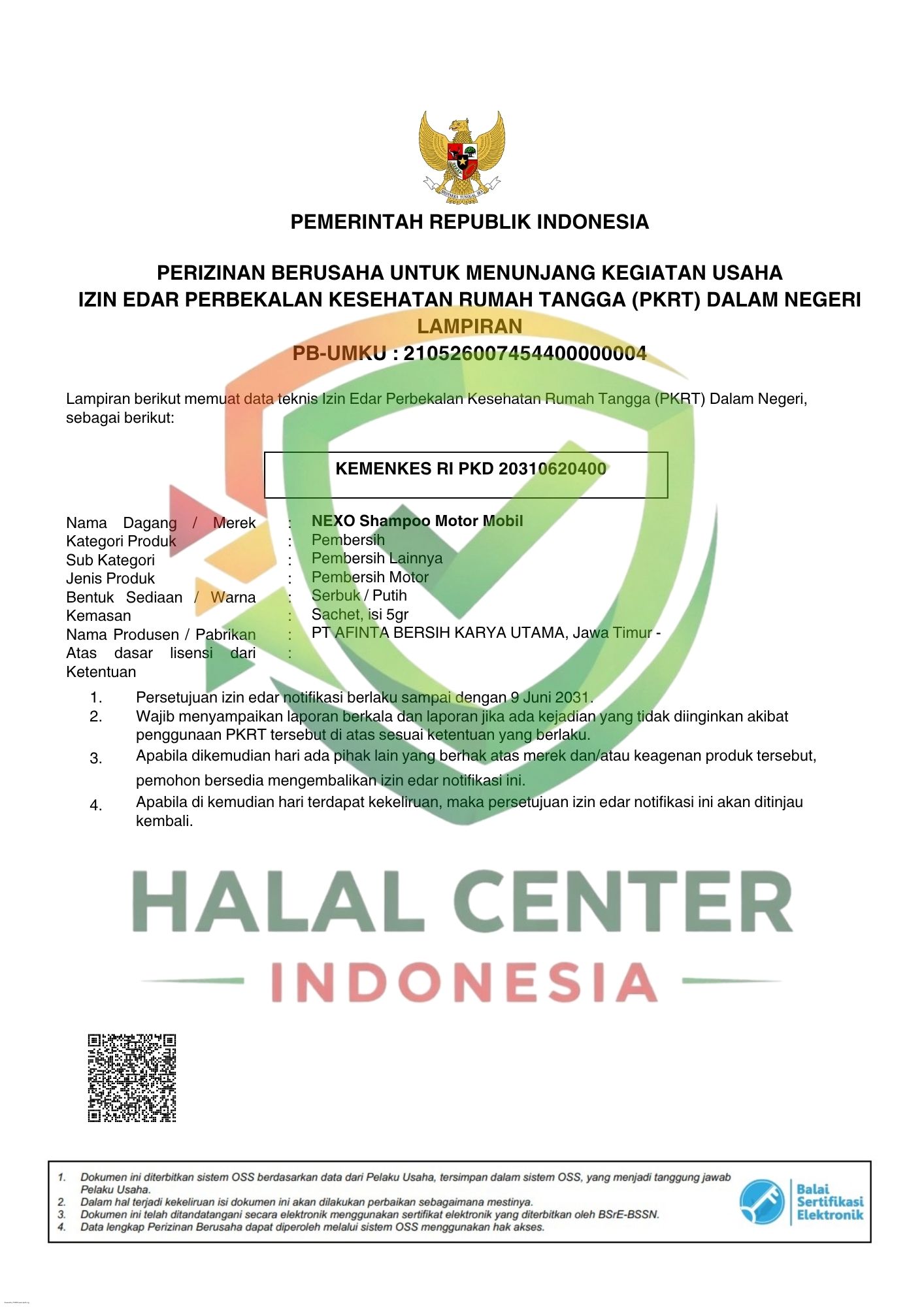 PT Afinta Bersih Karya Utama (PKRT)