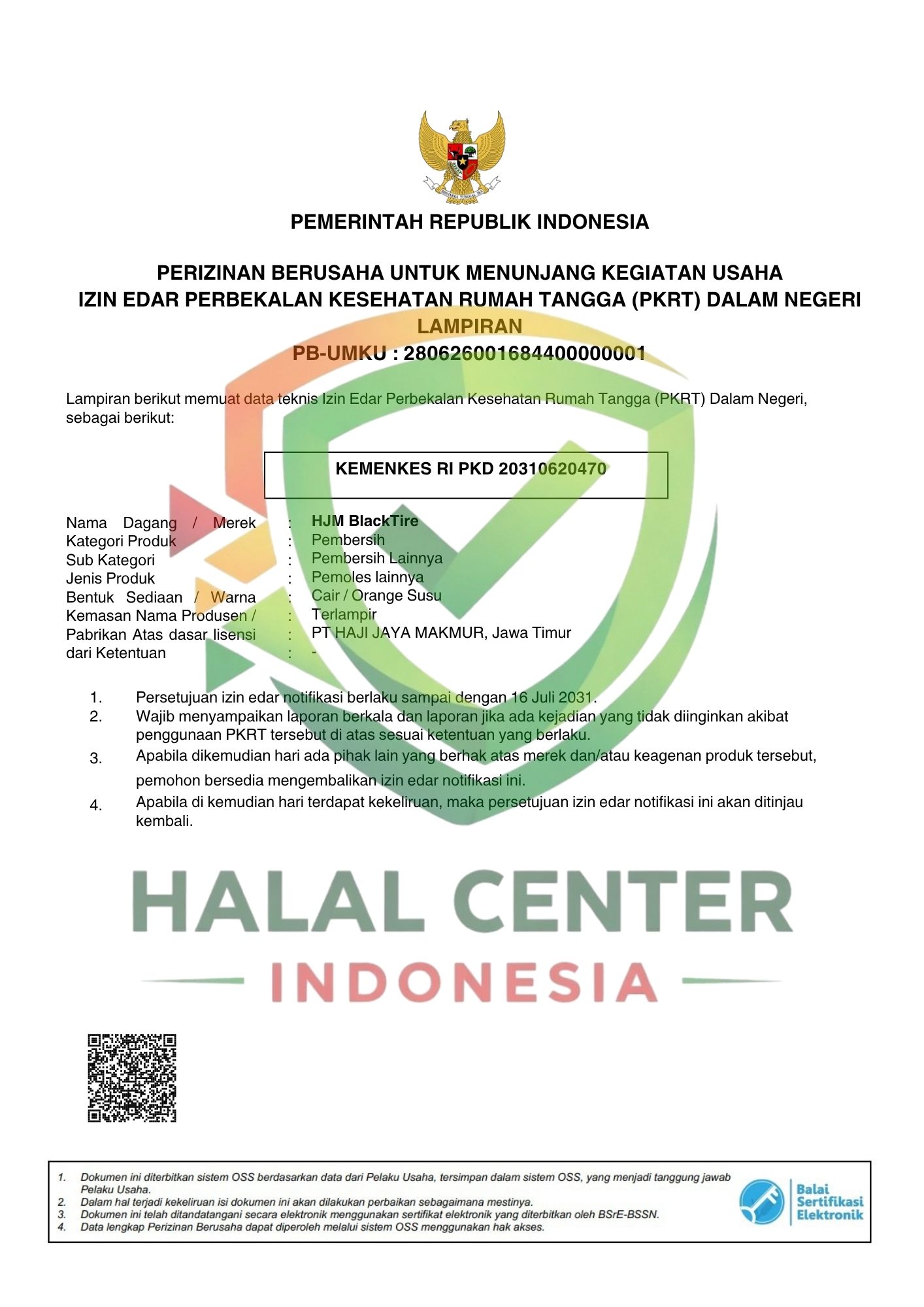 PT HAJI JAYA MAKMUR (HJM Auto Care)
