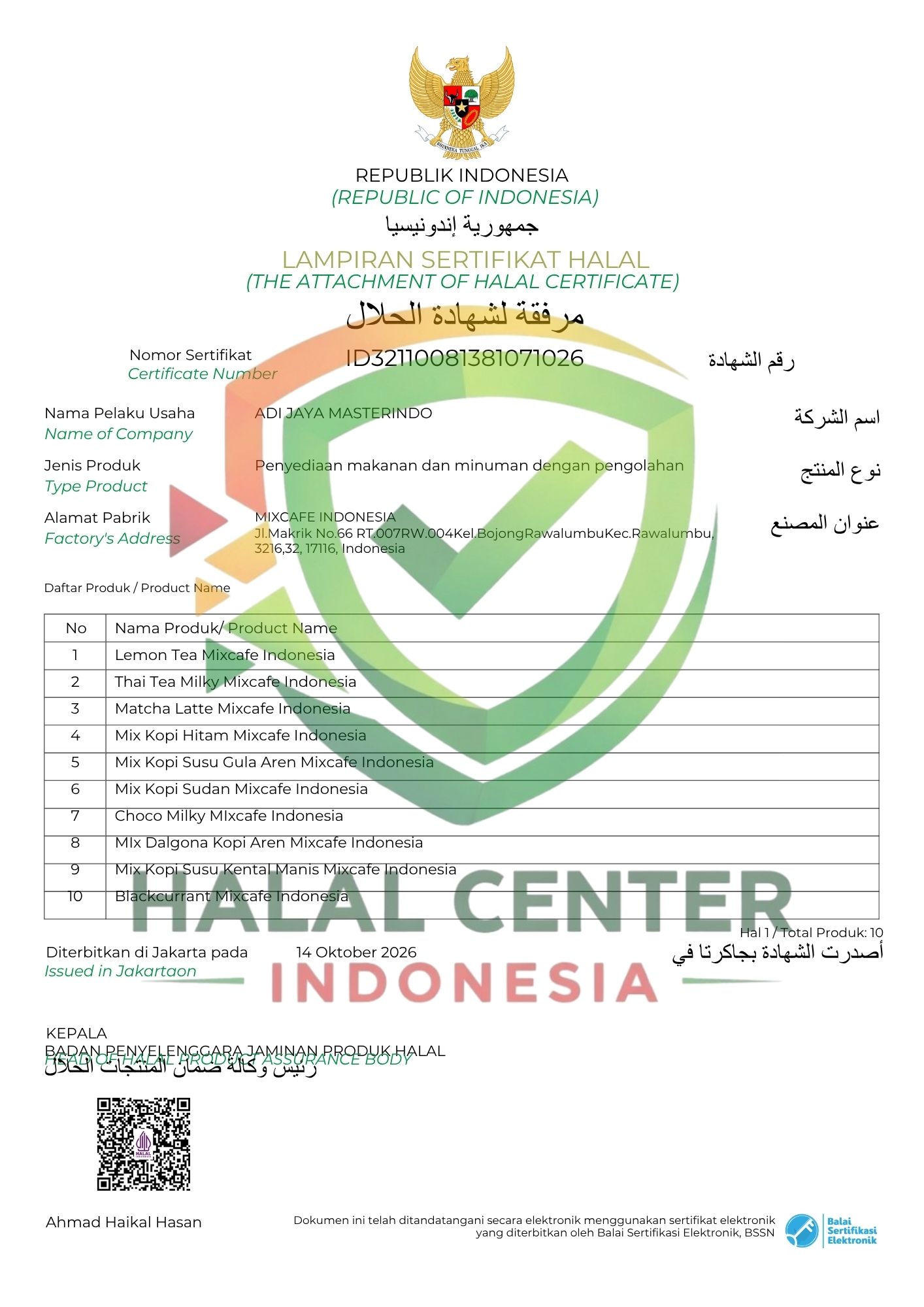 Mix Cafe Indonesia