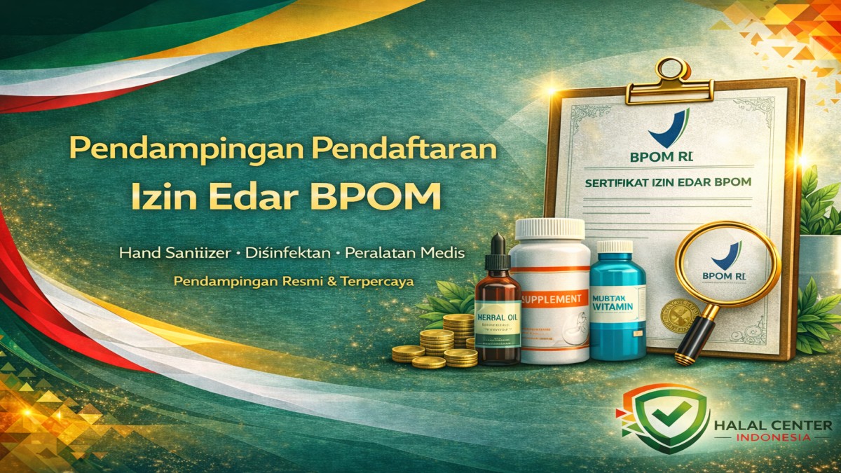 Pendampingan Izin Edar BPOM & SPA CPKB / CPKB Kosmetik