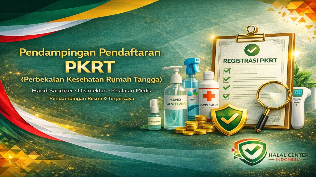 Pendampingan Pendaftaran PKRT-PKD untuk UMKM & Industri