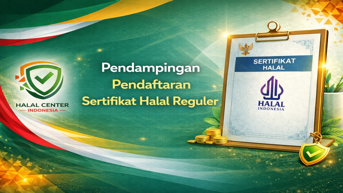 Pendampingan Sertifikasi Halal Reguler UMKM & Industri