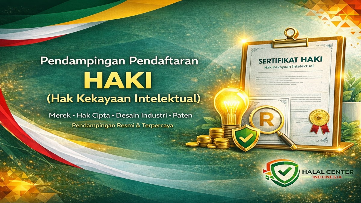 Pendampingan Pendaftaran HAKI untuk UMKM & Umum
